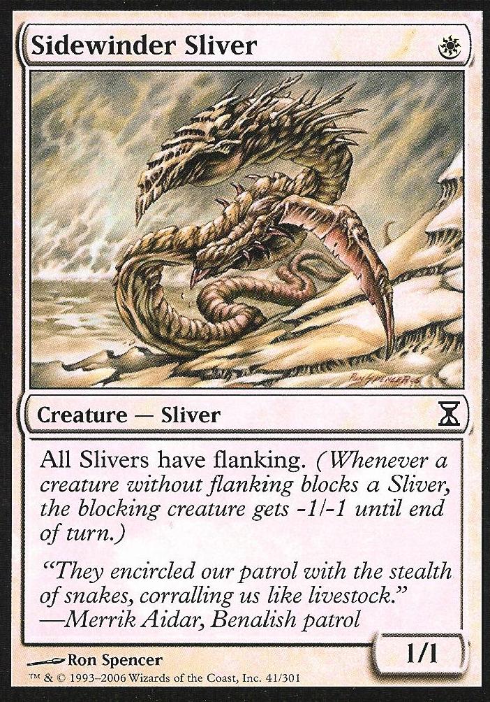 Sidewinder Sliver (Time Spiral) Near Mint