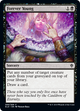 Forever Young (Throne of Eldraine) Near Mint Foil