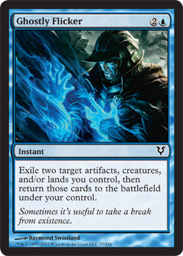 Ghostly Flicker (Avacyn Restored) Near Mint