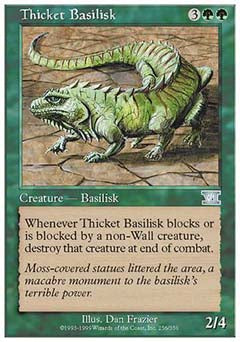 Thicket Basilisk (Classic 6th Edition) Near Mint