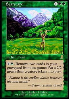 Bearscape (Odyssey) Near Mint Foil
