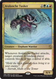 Avalanche Tusker (Khans of Tarkir) Near Mint