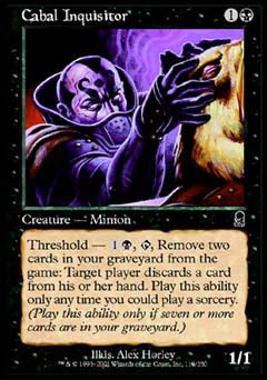Cabal Inquisitor (Odyssey) Near Mint Foil