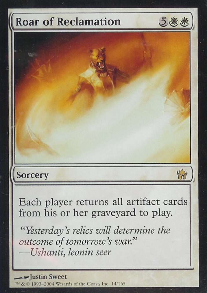 Roar of Reclamation (Fifth Dawn) Near Mint
