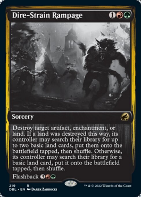 Dire-Strain Rampage (Innistrad: Double Feature) Near Mint