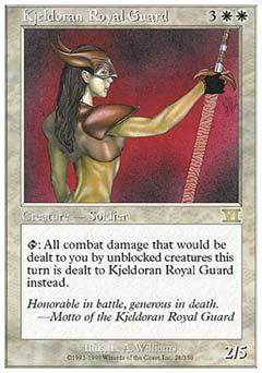 Kjeldoran Royal Guard (Classic 6th Edition) Near Mint