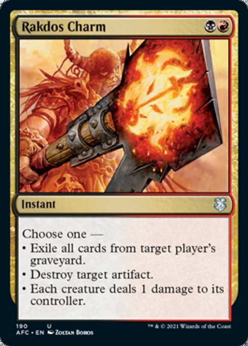 Rakdos Charm (Commander 2021 Forgotten Realms) Near Mint