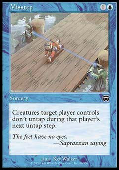 Misstep (Mercadian Masques) Near Mint