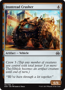 Irontread Crusher (Aether Revolt) Near Mint Foil