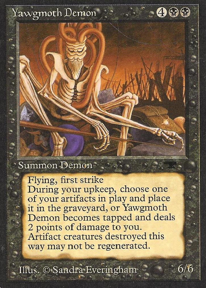 Yawgmoth Demon (Antiquities) Good