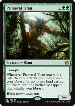 Primeval Titan (Modern Masters 2015) Near Mint