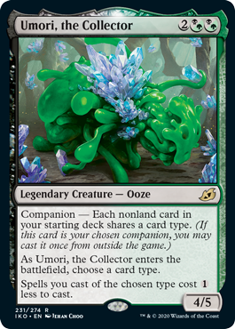 Umori, the Collector (Ikoria: Lair of Behemoths) Near Mint Foil