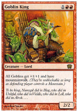 Goblin King (8th Edition) Near Mint Foil