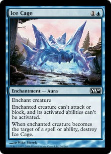 Ice Cage (Magic 2010 Core Set) Near Mint Foil