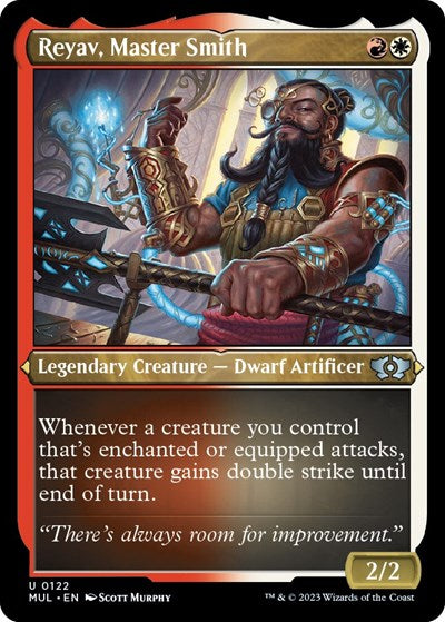 Reyav, Master Smith (Foil Etched) (March of the Machine: Multiverse Legends) Near Mint