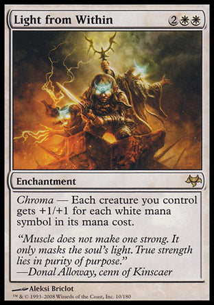 Light from Within (Eventide) Near Mint Foil
