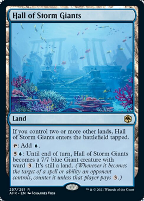 Hall of Storm Giants (Adventures in the Forgotten Realms) Near Mint