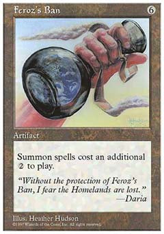 Feroz's Ban (5th Edition) Good