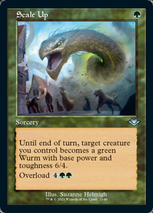 Scale Up (Modern Horizons 1 Retro Frames) Near Mint Etched Foil