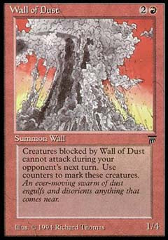 Wall of Dust (Legends) Near Mint