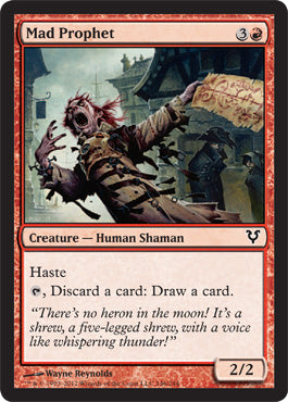 Mad Prophet (Avacyn Restored) Light Play Foil