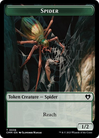 Spider Token (Commander Masters) Near Mint