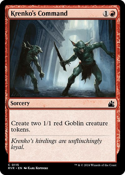 Krenko's Command (Ravnica Remastered) Near Mint