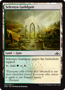 Selesnya Guildgate (255) (Guilds of Ravnica) Near Mint Foil