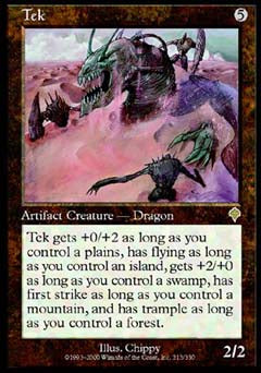 Tek (Invasion) Near Mint Foil