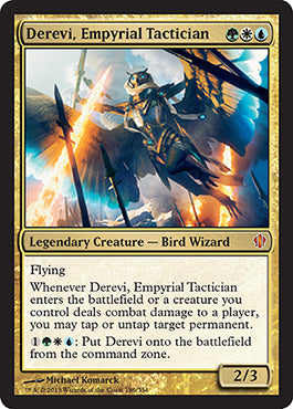 Derevi, Empyrial Tactician (Commander 2013 Edition) Light Play
