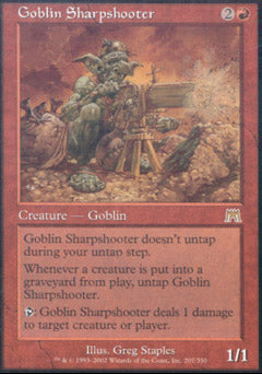 Goblin Sharpshooter (Onslaught) Light Play Foil