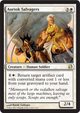 Auriok Salvagers (Modern Masters) Near Mint