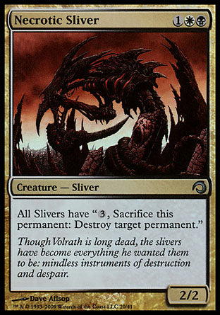 Necrotic Sliver (Premium Deck Series: Slivers) Near Mint Foil