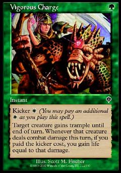 Vigorous Charge (Invasion) Near Mint