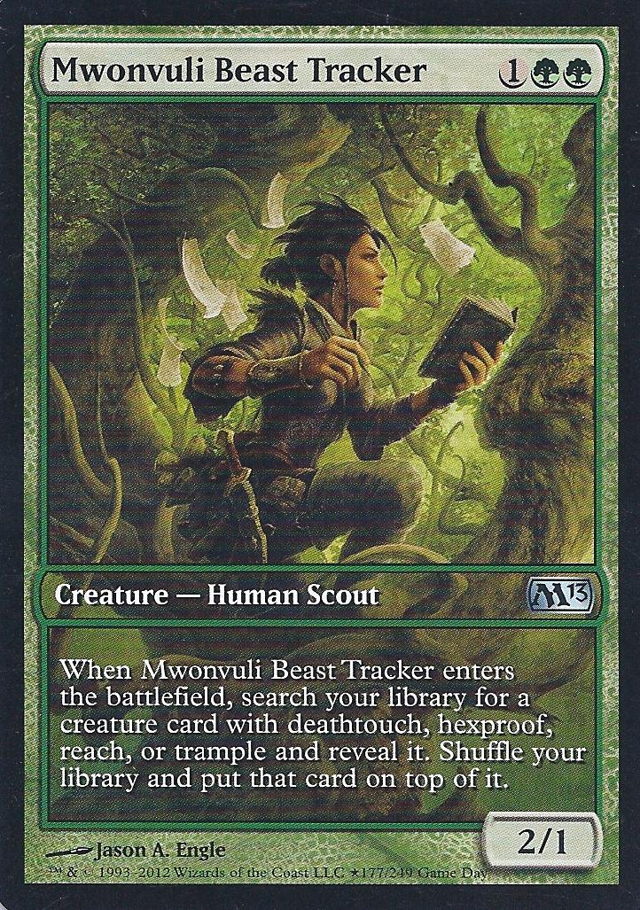 Mwonvuli Beast Tracker (Game Day) (Promotional Cards) Near Mint