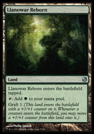 Llanowar Reborn (Duel Decks: Heroes vs Monsters) Near Mint
