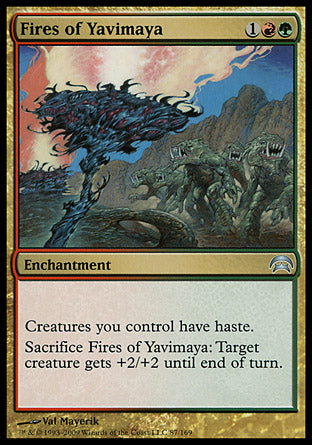 Fires of Yavimaya (Planechase) Near Mint