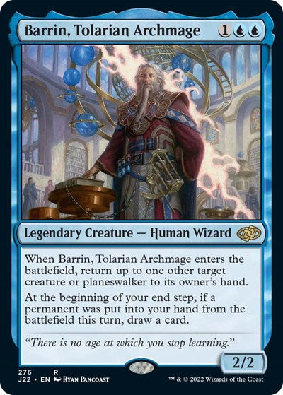 Barrin, Tolarian Archmage (Jumpstart 2022) Near Mint