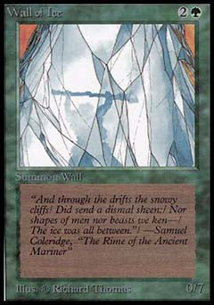 Wall of Ice (Beta) Near Mint