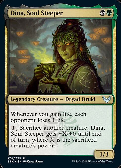 Dina, Soul Steeper (Strixhaven) Near Mint