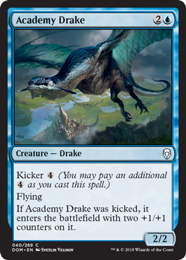 Academy Drake (Dominaria) Near Mint