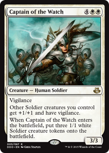 Captain of the Watch (Duel Decks: Kiora vs Elspeth) Near Mint