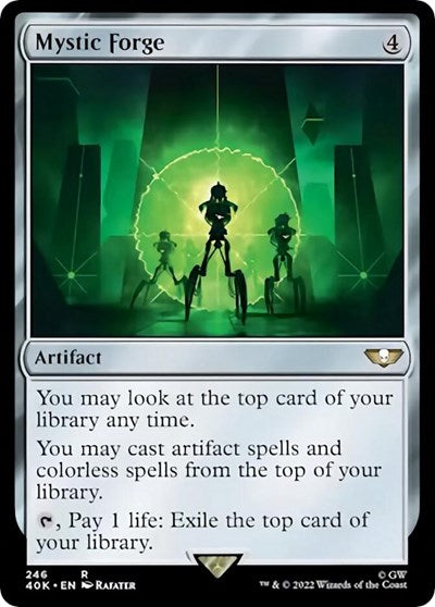 Mystic Forge (Surge Foil) (Universes Beyond: Warhammer 40K) Near Mint