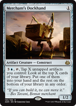 Merchant's Dockhand (Aether Revolt) Near Mint Foil