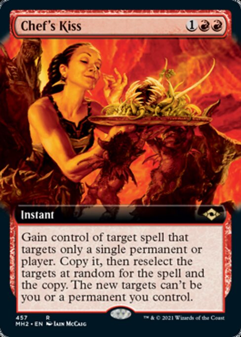Chef's Kiss (Extended Art) (Modern Horizons 2) Near Mint Foil