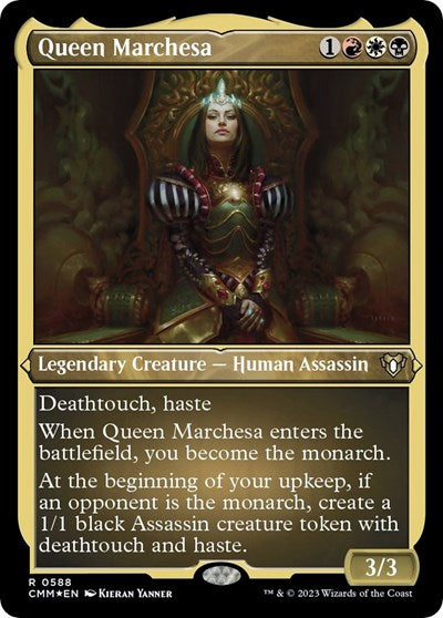 Queen Marchesa (Foil Etched) (Commander Masters) Near Mint