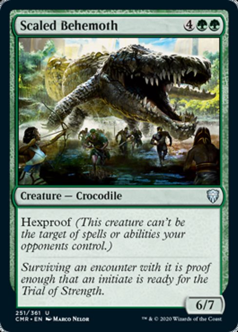 Scaled Behemoth (Commander Legends) Near Mint