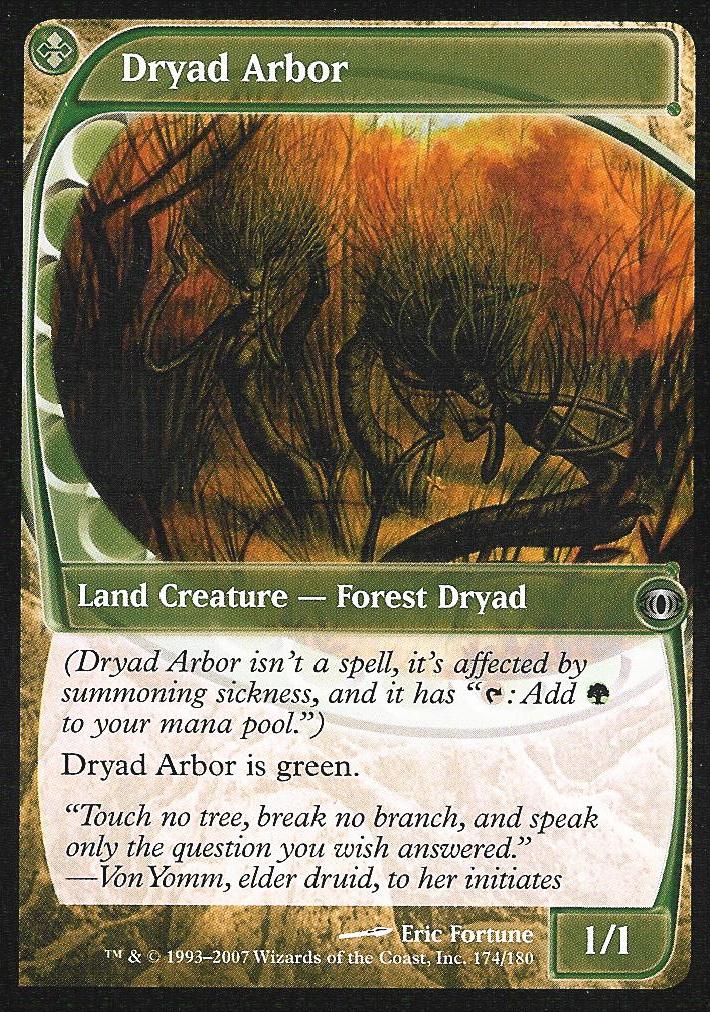 Dryad Arbor (Futuresight) Near Mint Foil