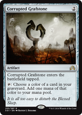 Corrupted Grafstone (Shadows Over Innistrad) Near Mint