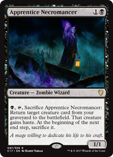 Apprentice Necromancer (Commander 2017) Near Mint
